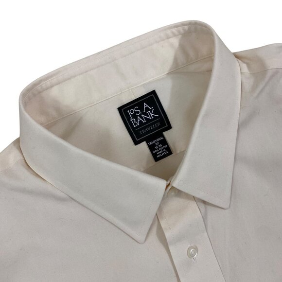 Jos. A Bank Traveler Dress Shirt Men's size 19-35 NWT - Picture 3 of 3